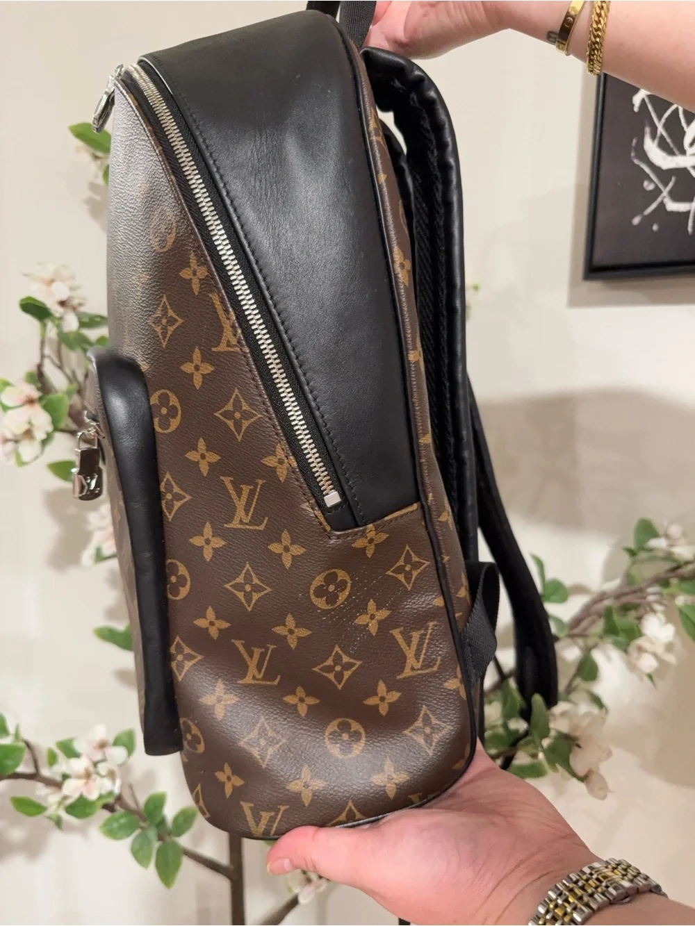 Louis Vuitton Josh Monogram Macassar Backpack 🎒🤎